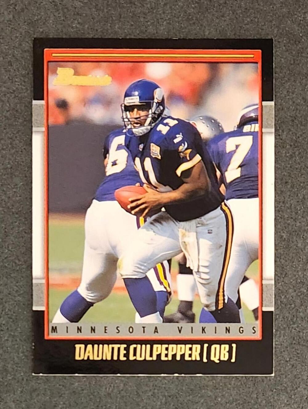 2001 Bowman #78 Daunte Culpepper Football Card
